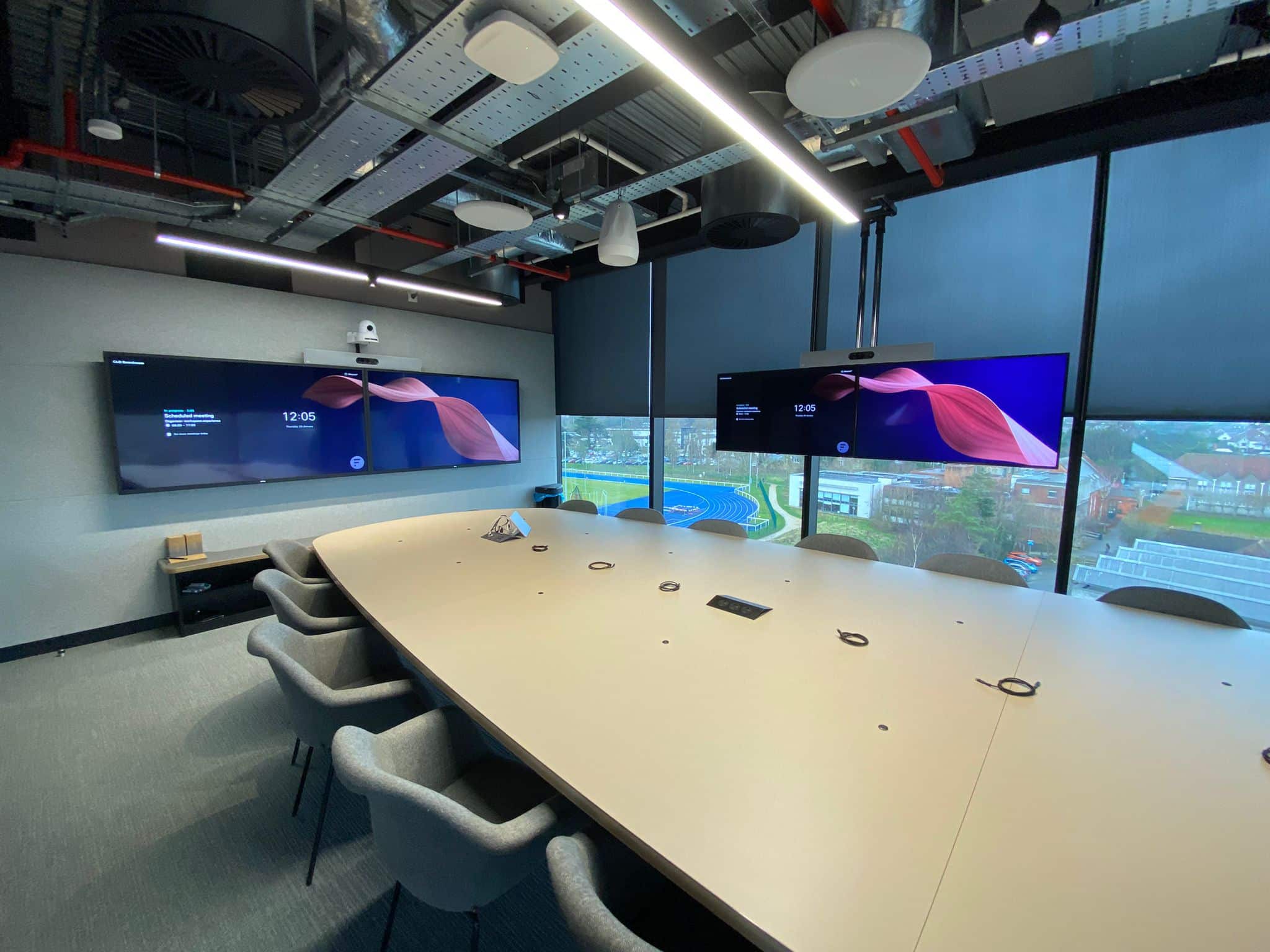 Flutter Entertainment CrossView boardroom, Dublin