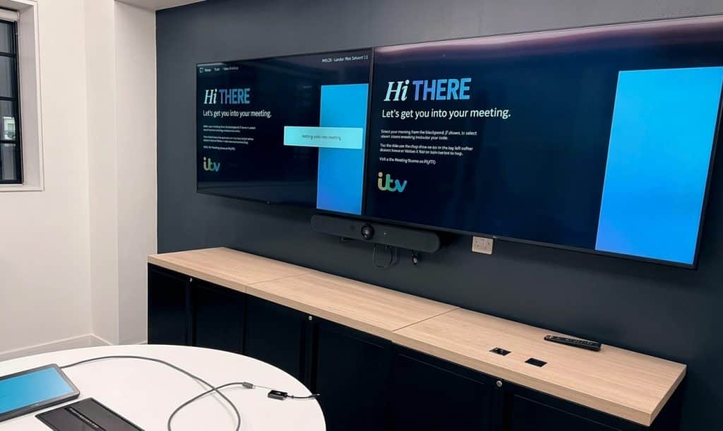 Another newly installed meeting room for ITV